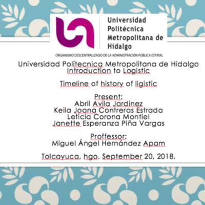 Timeline: Timeline of the history of logistics