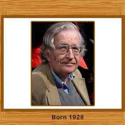 Timeline: Noam Chomsky (7 Dec 1928 - Present) By Chelsea Webb