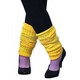 Leg warmers adult neon yellow (1)