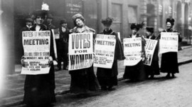 Timeline: Sufragistas