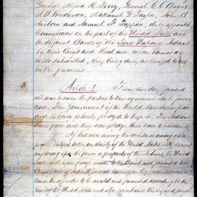 Timeline: treaty of for laremy