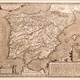 Mapa de españa titulado hispania veteris descriptio 1586