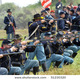 Stock photo vista california april american civil war is reenacted by union soldiers on 51230320 1
