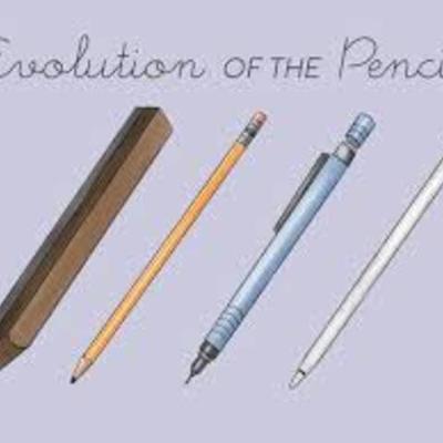 Timeline: Evolution of things to write with. (pens,pencils,fountain pens,quill pens & calligraphy pens)