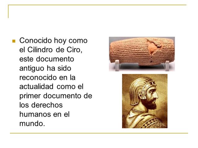 Línea de tiempo sobre la Historia de los Derechos Humanos timeline
