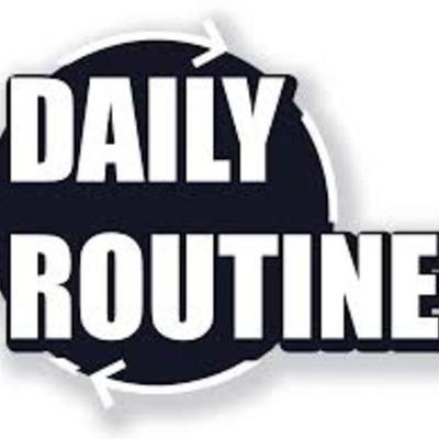 Timeline: My daily routine