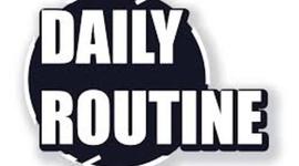 Timeline: My daily routine