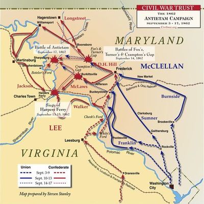 Timeline: Battle of Antietam