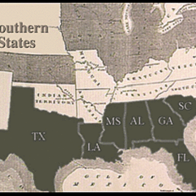 Timeline: Secession of the Southern States
