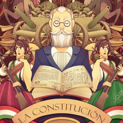 Timeline: AGSPAM_U2_S3_ACT3_VCAP_Etapas para la consolidación de la constitución mexicana