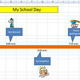 Sample2 schoolday timelineexcel