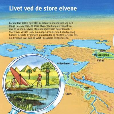 Timeline: livet ved de store elvene