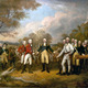 Surrender of generap burgoyne at saratoga during the american revolution