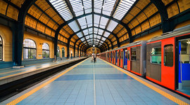 Timeline: Líneas de metro en el mundo.