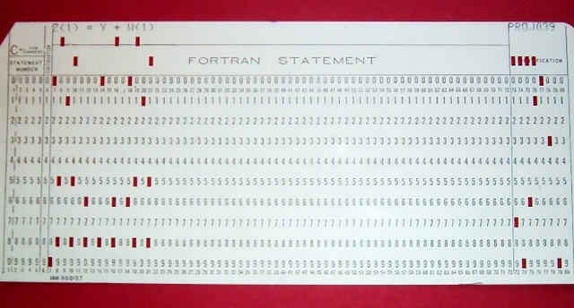 Fortran Computer Cards Evolución de Sistemas Computacionales timeline | Timetoast timelines