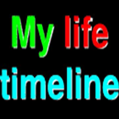 Timeline: The timeline of my life.