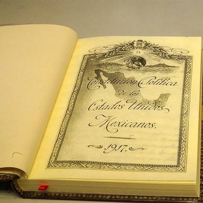 Timeline: Historia de la Constitución Política Mexicana
