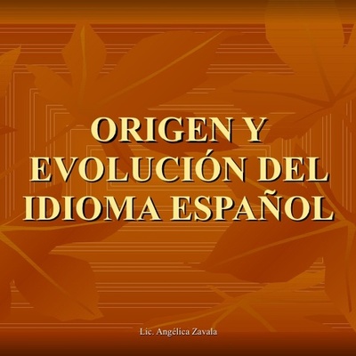 Timeline: Origen y evolución del español