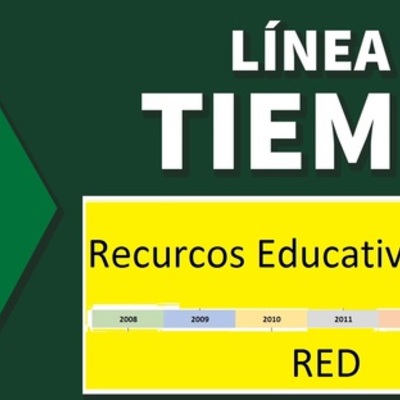Timeline: Linea de tiempo evolución  Recursos Educativos Digitales  (R.E.D)