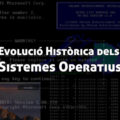 Timeline: Evolució Històrica dels Sistemes Operatius