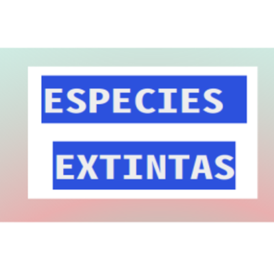 Timeline: ANIMALES EXTINTOS