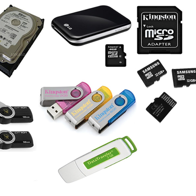 Timeline: Dispositivos de Almacenamiento