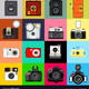 History of camera vector 1003351