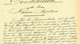 Timeline: Constitución de la nación Argentina