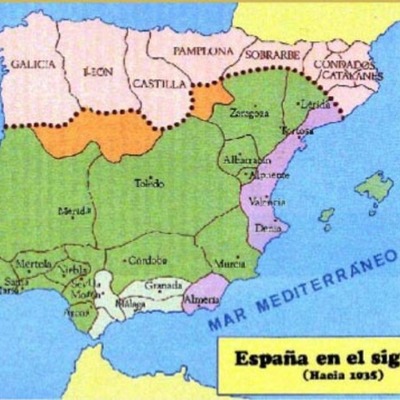 Timeline: EDAD MEDIA EN LA PENÍNSULA IBÉRICA