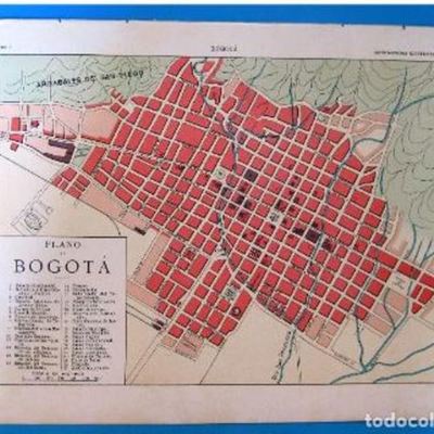 Timeline: HISTORIA DE BOGOTA RIOS Y VIAS  - TEORIA E HISTORIA