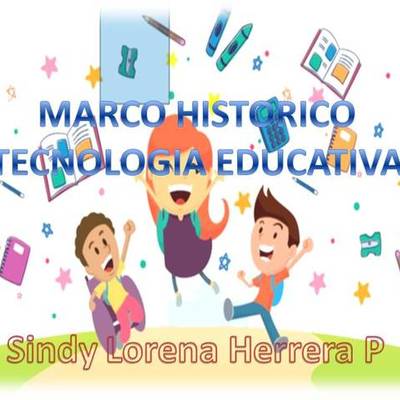 Timeline: "Marco Histórico Tecnología Educativa"