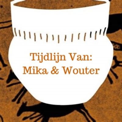 Timeline: Mika&Wouter Tijd Lijn 23 000 V.c Tot 525 V.c