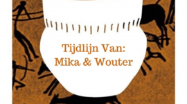 Timeline: Mika&Wouter Tijd Lijn 23 000 V.c Tot 525 V.c