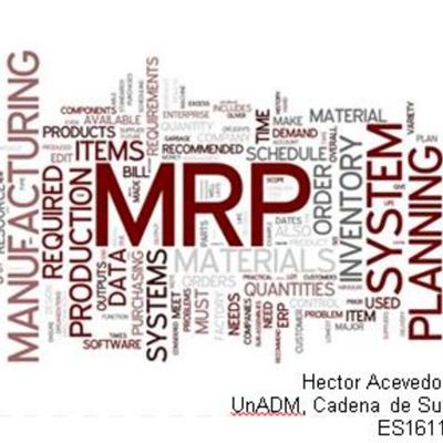 Timeline: Evolución del Sistema MRP (by Hector Acevedo A.)