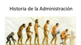 Timeline: Historia de la administración
