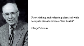 Timeline: Philosopher: Hilary Putnam