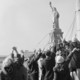 Immigrants statue of liberty
