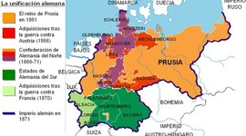 Timeline: Unificación del Imperio Alemán