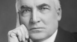 Timeline: Warren G. Harrding