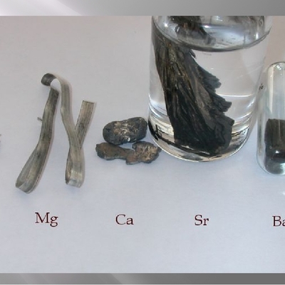 Timeline: Щелочноземельные металлы