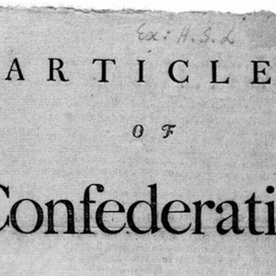 Timeline: Articles of Confederation