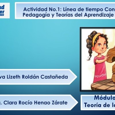 Timeline: Línea de Tiempo sobre el Concepto de Pedagogía y Teorías del Aprendizaje Significativo