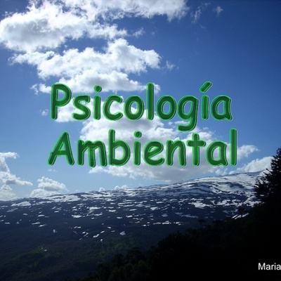Timeline: PSICOLOGÍA AMBIENTAL