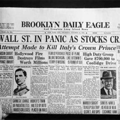Timeline: La gran depresión (1929-1939)