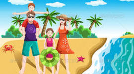 Timeline: Meine Ferien