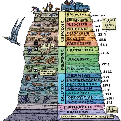 Timeline: the geologic column