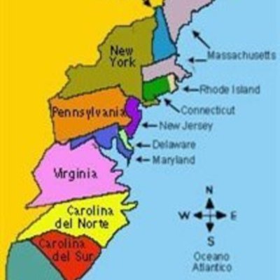 Timeline: LAS TRECE COLONIAS