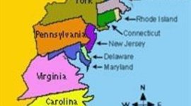 Timeline: LAS TRECE COLONIAS