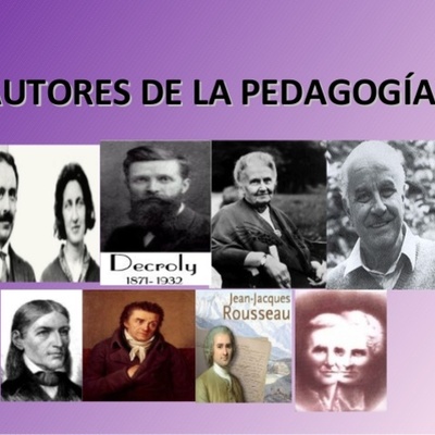 Timeline: Línea de tiempo sobre el concepto de Pedagogía y Teorías del aprendizaje significativo.