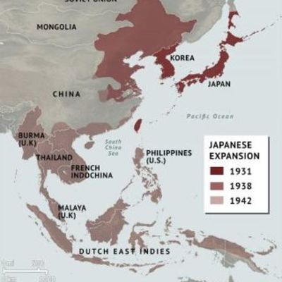 Timeline: Japanese Expansion Timeline
